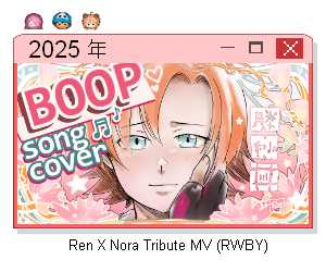 Boop! (2025) Ren X Nora Tribute (RWBY) MV