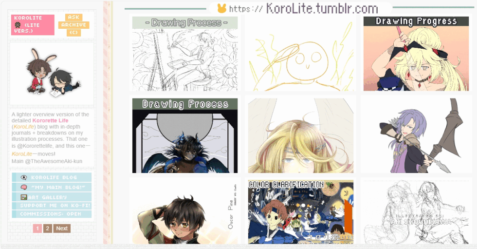 Drawing Process Showcase (shortform)